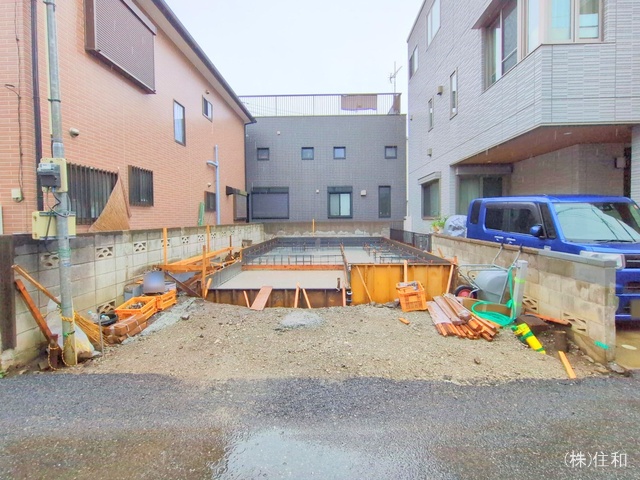 埼玉県志木市本町2丁目の新築戸建て基礎写真 2025年5月5日撮影