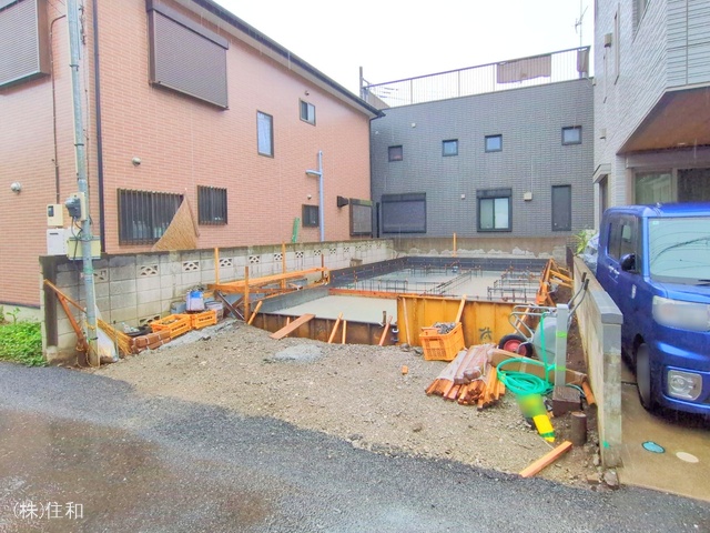 埼玉県志木市本町2丁目の新築戸建て基礎写真 2025年5月5日撮影