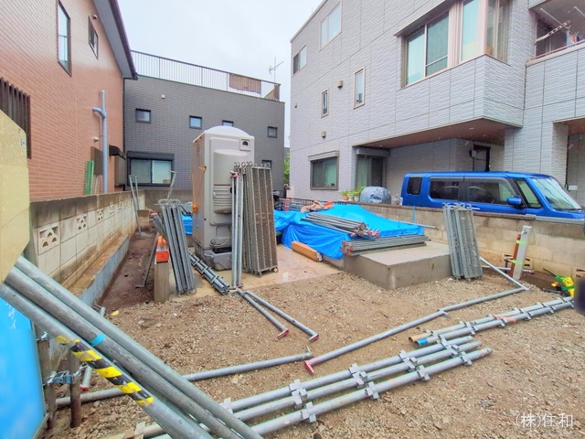 埼玉県志木市本町2丁目の新築戸建て基礎写真 2025年5月29日撮影