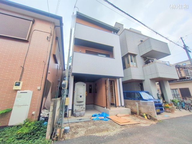 埼玉県志木市本町2丁目の新築戸建て外構写真 2025年7月16日撮影