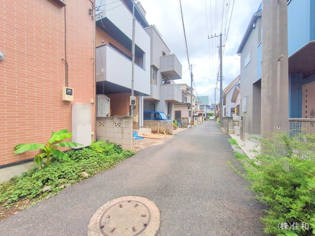 埼玉県志木市本町2丁目の新築戸建て外構写真 2025年7月16日撮影