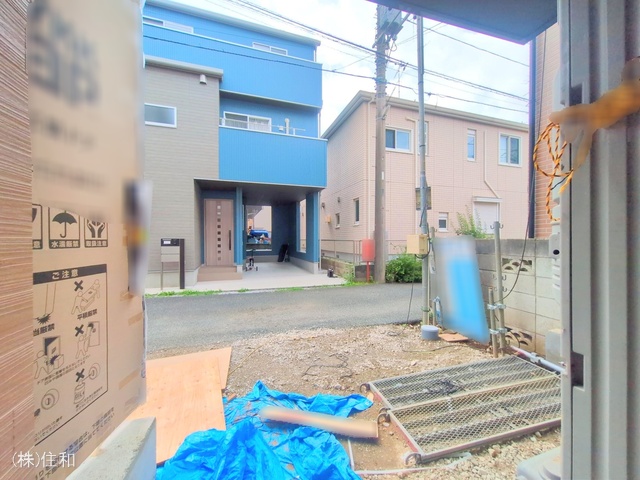 埼玉県志木市本町2丁目の新築戸建て外構写真 2025年7月16日撮影
