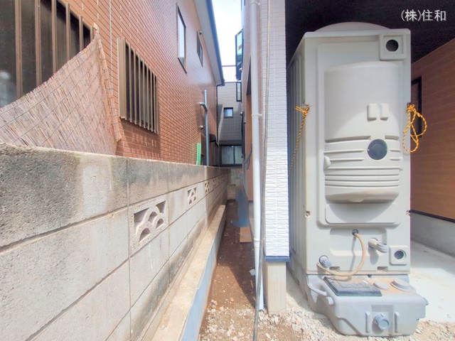 埼玉県志木市本町2丁目の新築戸建て外構写真 2025年7月16日撮影
