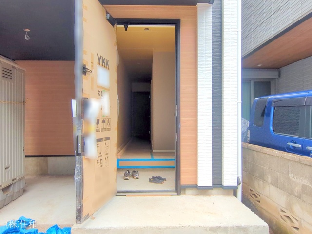 埼玉県志木市本町2丁目の新築戸建て外構写真 2025年7月16日撮影