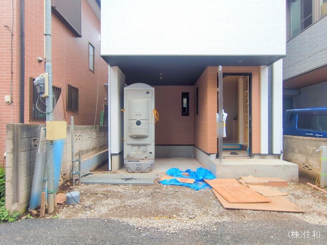 埼玉県志木市本町2丁目の新築戸建て外構写真 2025年7月16日撮影
