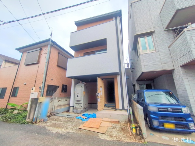 埼玉県志木市本町2丁目の新築戸建て外構写真 2025年7月16日撮影