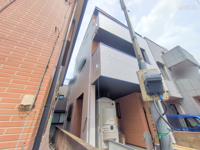 埼玉県志木市本町2丁目の新築戸建て外構写真 2025年7月16日撮影