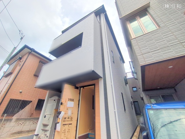 埼玉県志木市本町2丁目の新築戸建て外構写真 2025年7月16日撮影