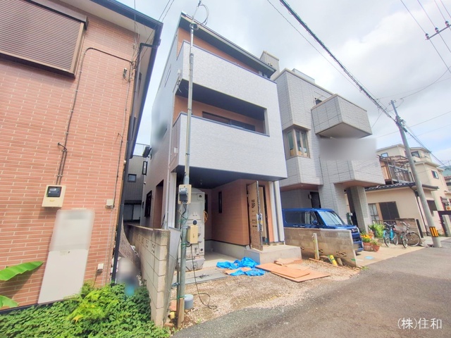 埼玉県志木市本町2丁目の新築戸建て外構写真 2025年7月16日撮影