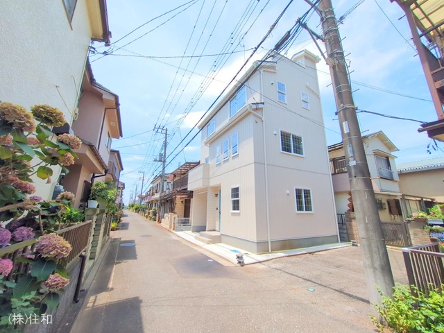 埼玉県入間郡三芳町大字北永井の新築戸建て完成写真 2025年6月29日撮影
