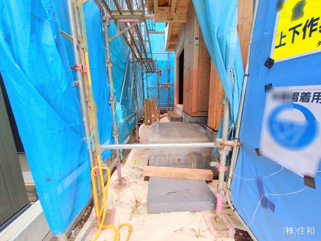 埼玉県ふじみ野市南台2丁目の新築戸建て上棟写真 2025年6月3日撮影