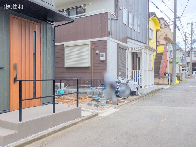 埼玉県ふじみ野市南台2丁目の新築戸建て外構写真 2025年7月15日撮影