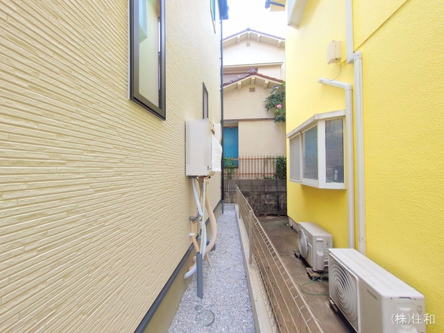 埼玉県ふじみ野市南台2丁目の新築戸建て外構写真 2025年7月15日撮影
