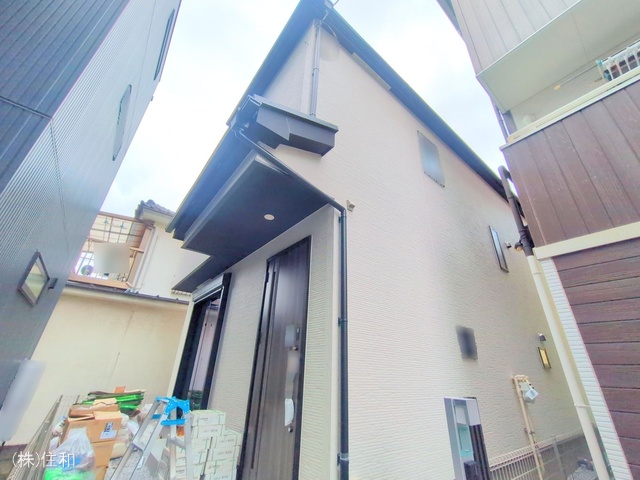 埼玉県ふじみ野市南台2丁目の新築戸建て外構写真 2025年7月15日撮影