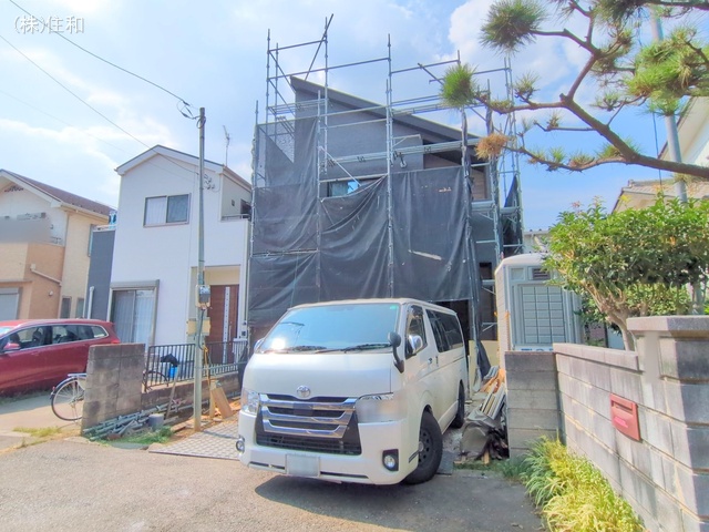 埼玉県入間郡三芳町大字藤久保の新築戸建てシート写真 2025年8月4日撮影