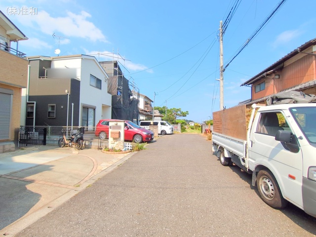 埼玉県入間郡三芳町大字藤久保の新築戸建てシート写真 2025年8月4日撮影