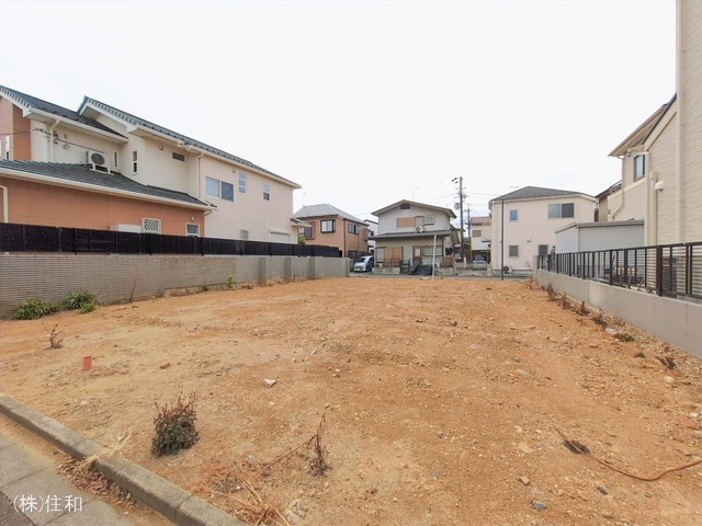 埼玉県ふじみ野市元福岡1丁目の新築戸建て更地・土地写真 2026年2月15日撮影