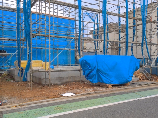 埼玉県ふじみ野市元福岡１丁目の新築戸建て基礎写真 2026年6月3日撮影