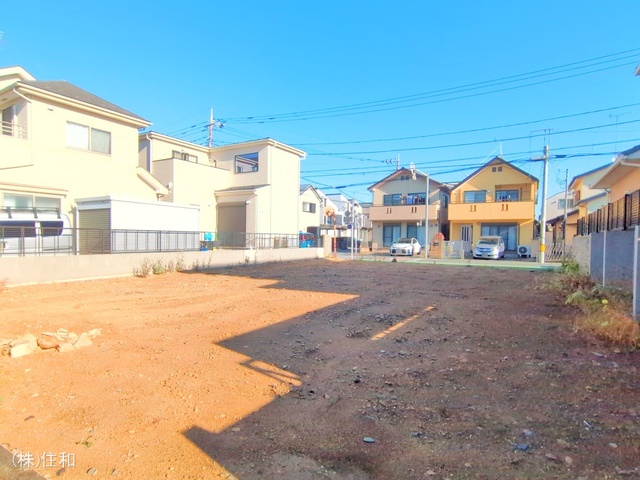 埼玉県ふじみ野市元福岡1丁目の新築戸建て更地・土地写真 2025年11月25日撮影