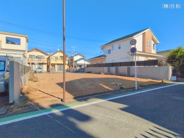 埼玉県ふじみ野市元福岡１丁目の新築戸建て更地・土地写真 2026年1月8日撮影