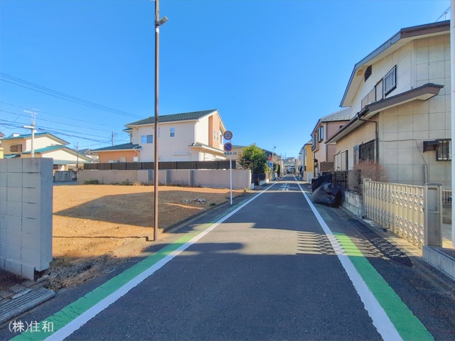 埼玉県ふじみ野市元福岡１丁目の新築戸建て更地・土地写真 2026年1月8日撮影