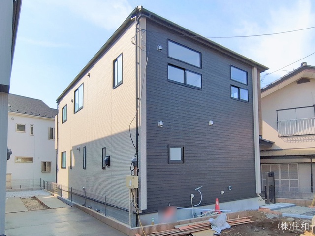埼玉県志木市上宗岡1丁目の新築戸建て外構写真 2026年2月15日撮影
