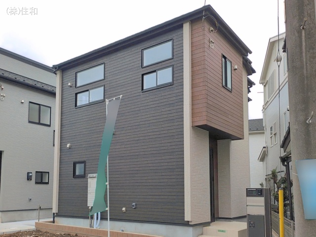 埼玉県志木市上宗岡１丁目の新築戸建て外構写真 2026年3月31日撮影