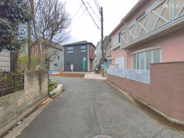 埼玉県志木市上宗岡１丁目の新築戸建て外構写真 2026年3月31日撮影