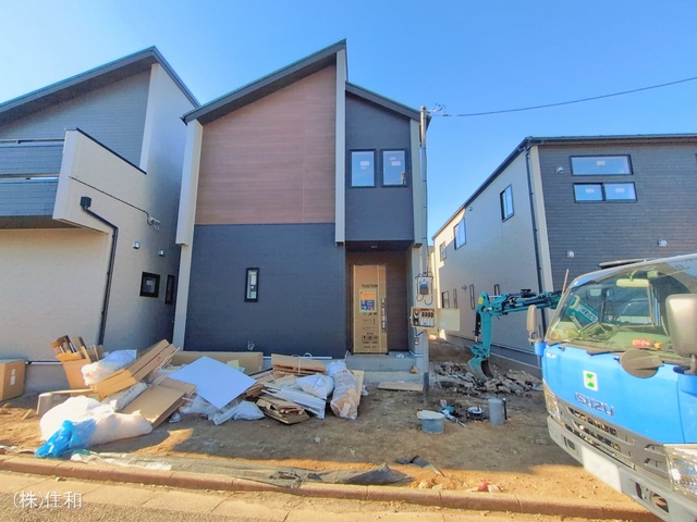 埼玉県志木市上宗岡１丁目の新築戸建て外構写真 2026年1月22日撮影