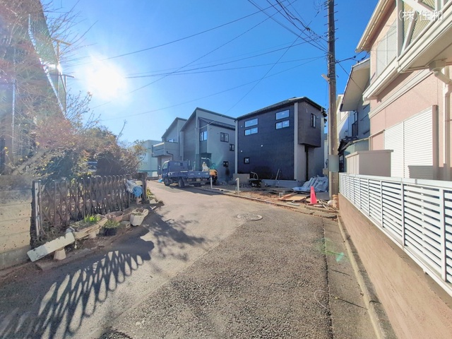 埼玉県志木市上宗岡１丁目の新築戸建て外構写真 2026年1月22日撮影