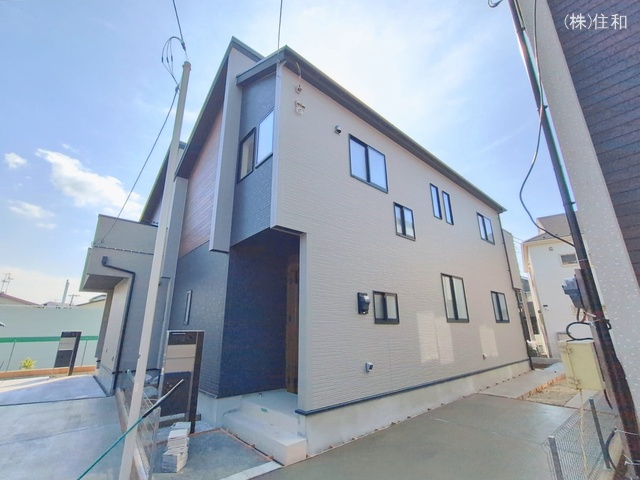 埼玉県志木市上宗岡1丁目の新築戸建て外構写真 2026年2月15日撮影