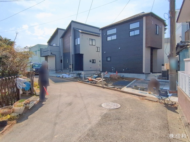 埼玉県志木市上宗岡1丁目の新築戸建て外構写真 2026年2月15日撮影