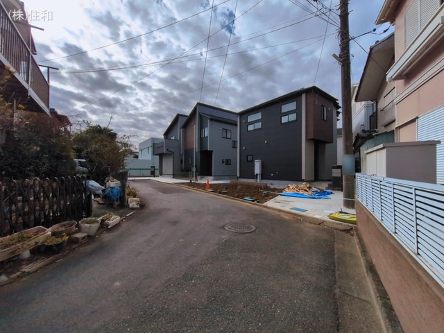 埼玉県志木市上宗岡１丁目の新築戸建て外構写真 2026年3月5日撮影