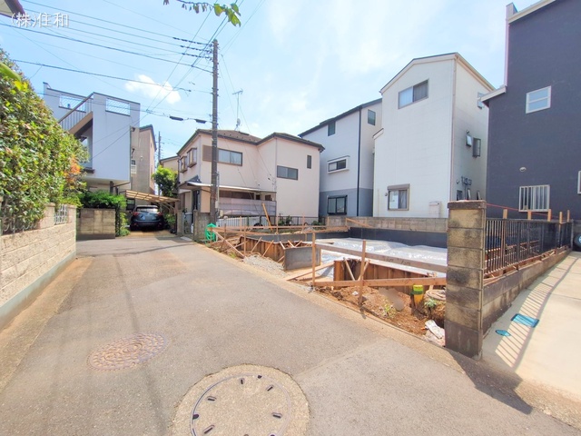 埼玉県入間郡三芳町大字藤久保の新築戸建て基礎写真 2025年8月17日撮影