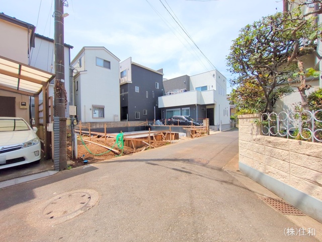 埼玉県入間郡三芳町大字藤久保の新築戸建て基礎写真 2025年8月17日撮影