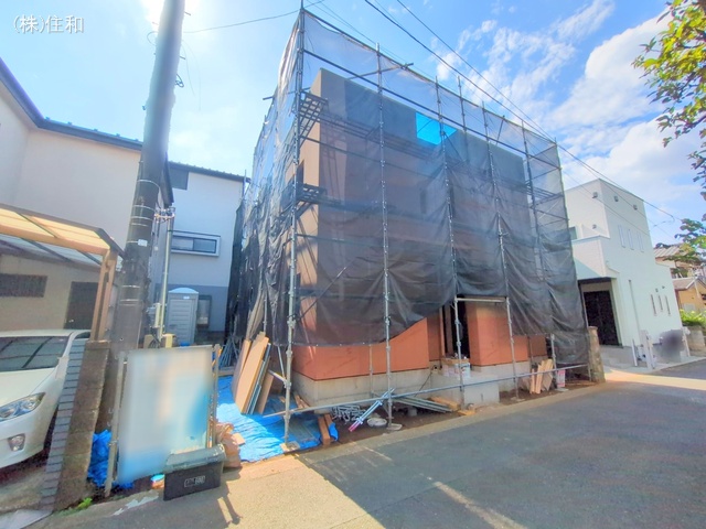 埼玉県入間郡三芳町大字藤久保の新築戸建て上棟写真 2025年9月7日撮影