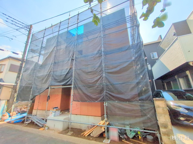 埼玉県入間郡三芳町大字藤久保の新築戸建て上棟写真 2025年9月7日撮影