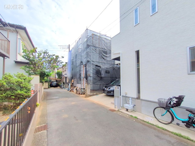 埼玉県入間郡三芳町大字藤久保の新築戸建てシート写真 2025年9月24日撮影