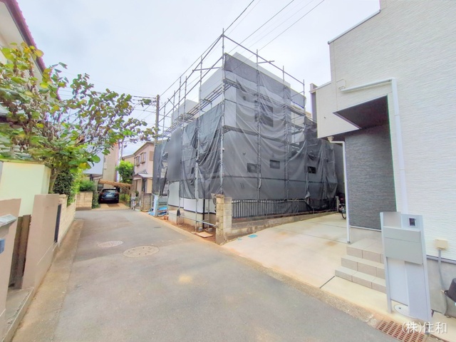 埼玉県入間郡三芳町大字藤久保の新築戸建てシート写真 2025年10月13日撮影