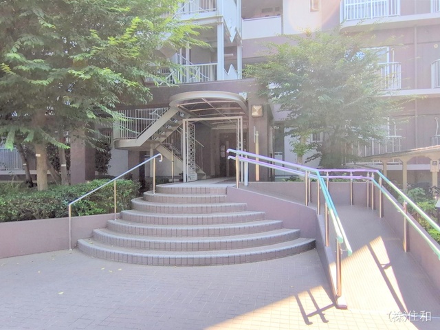 埼玉県入間郡三芳町大字藤久保のマンション『朝日センチュリーみずほ台E棟』外観写真 2025年8月31日撮影