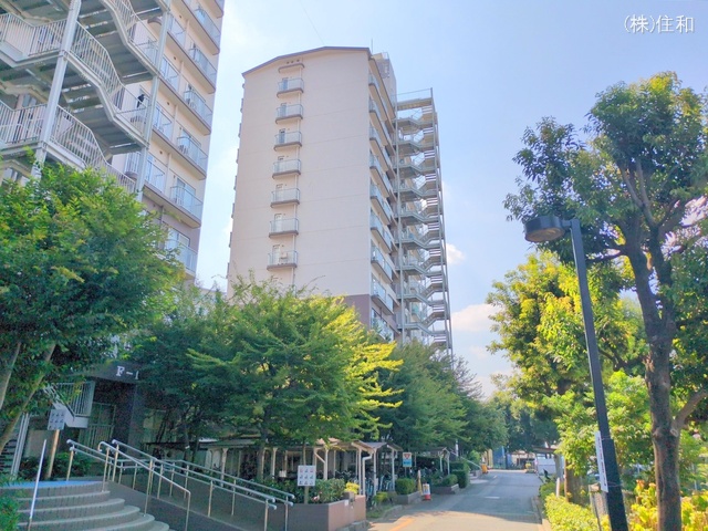 埼玉県入間郡三芳町大字藤久保のマンション『朝日センチュリーみずほ台E棟』外観写真 2025年8月31日撮影