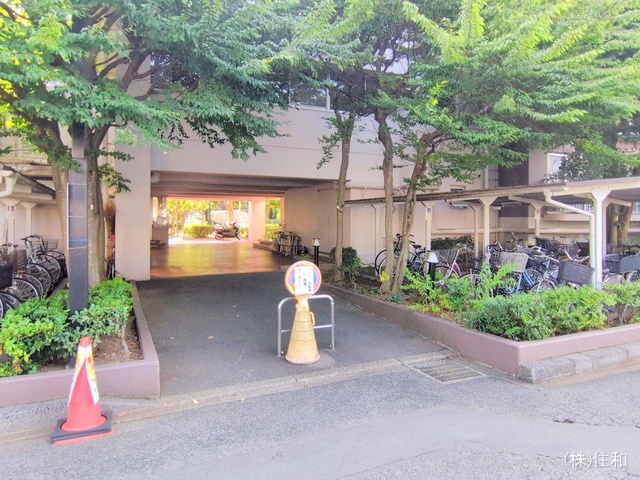埼玉県入間郡三芳町大字藤久保のマンション『朝日センチュリーみずほ台E棟』外観写真 2025年8月31日撮影