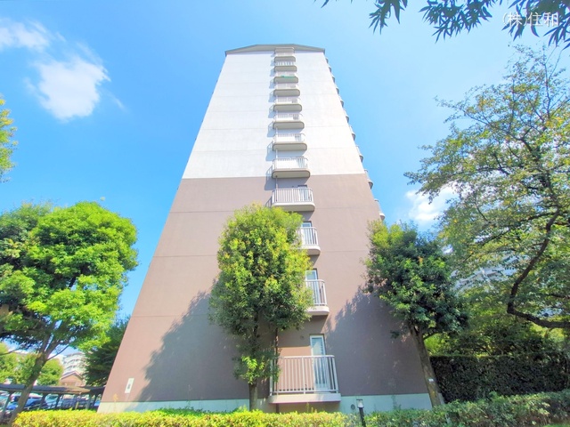 埼玉県入間郡三芳町大字藤久保のマンション『朝日センチュリーみずほ台E棟』外観写真 2025年8月31日撮影