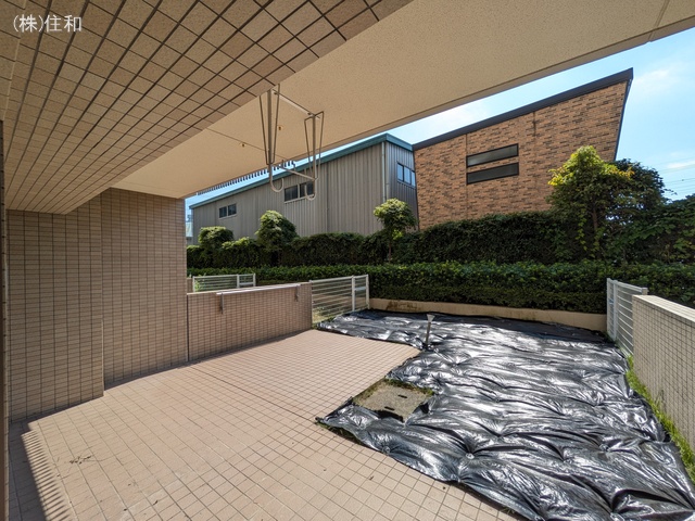 埼玉県朝霞市三原1丁目のマンション『ベルポート朝霞台参番館』バルコニー写真 2025年9月16日撮影