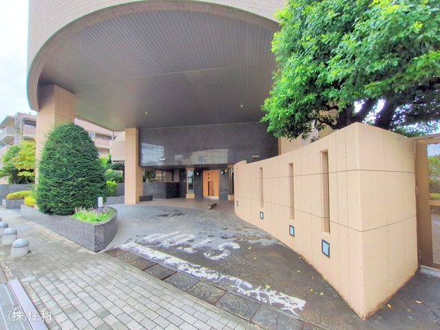 埼玉県朝霞市三原1丁目のマンション『ベルポート朝霞台参番館』エントランス写真 2025年9月3日撮影