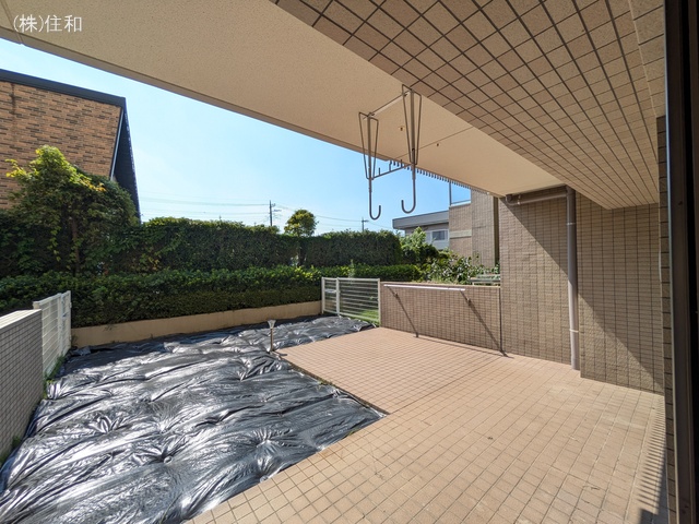 埼玉県朝霞市三原1丁目のマンション『ベルポート朝霞台参番館』バルコニー写真 2025年9月16日撮影