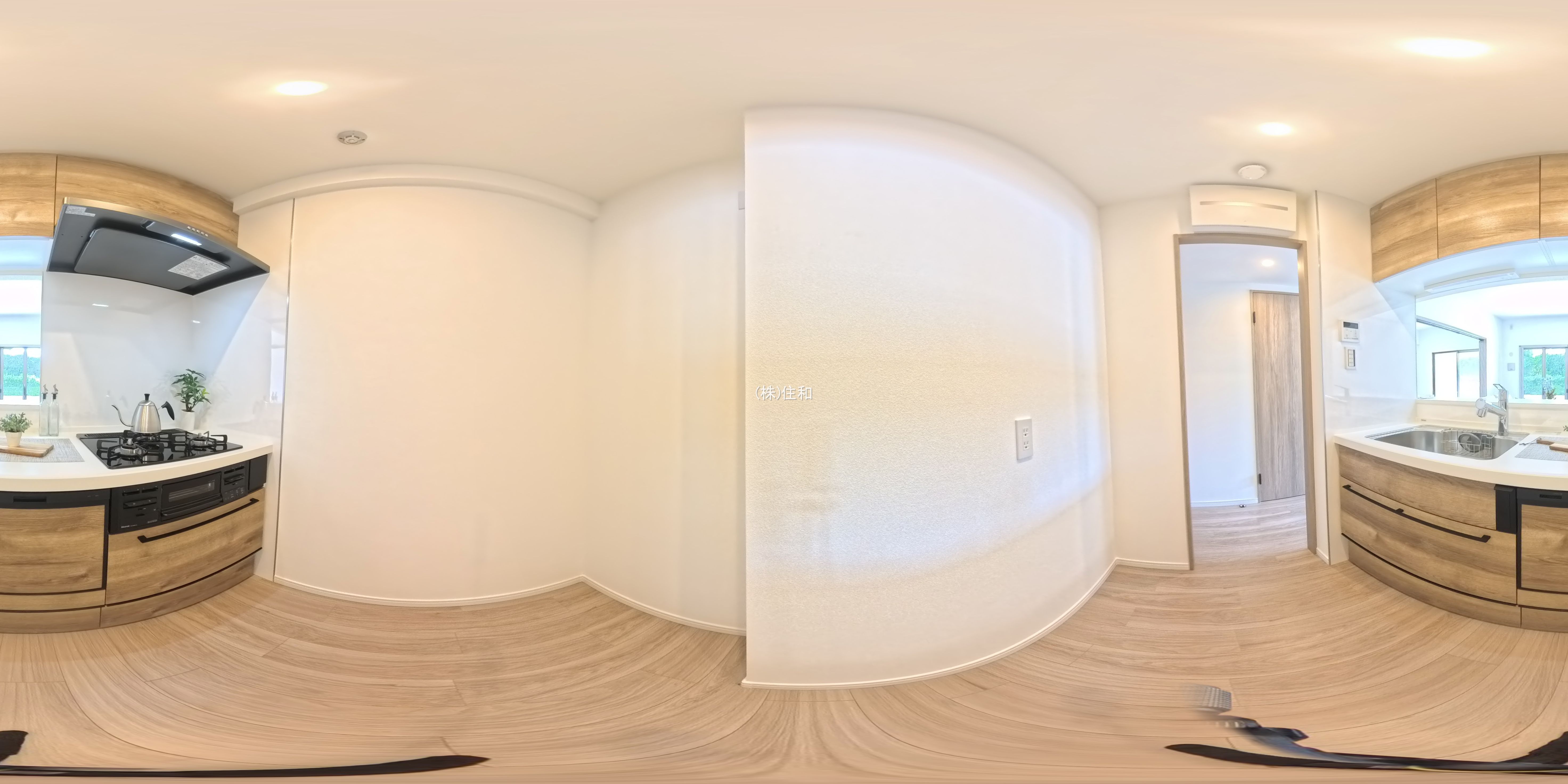 埼玉県朝霞市三原１丁目のマンション『ベルポート朝霞台参番館』パノラマ（キッチン）写真 2025年9月16日撮影