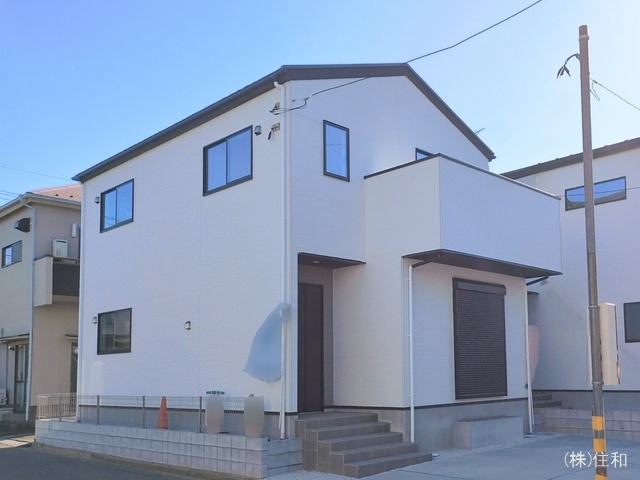 埼玉県ふじみ野市元福岡2丁目の新築戸建て完成写真 2026年2月2日撮影
