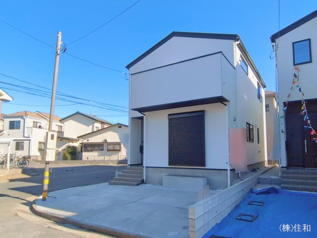 埼玉県ふじみ野市元福岡2丁目の新築戸建て完成写真 2026年2月2日撮影