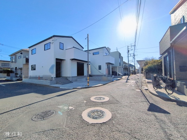 埼玉県ふじみ野市元福岡2丁目の新築戸建て完成写真 2026年2月2日撮影